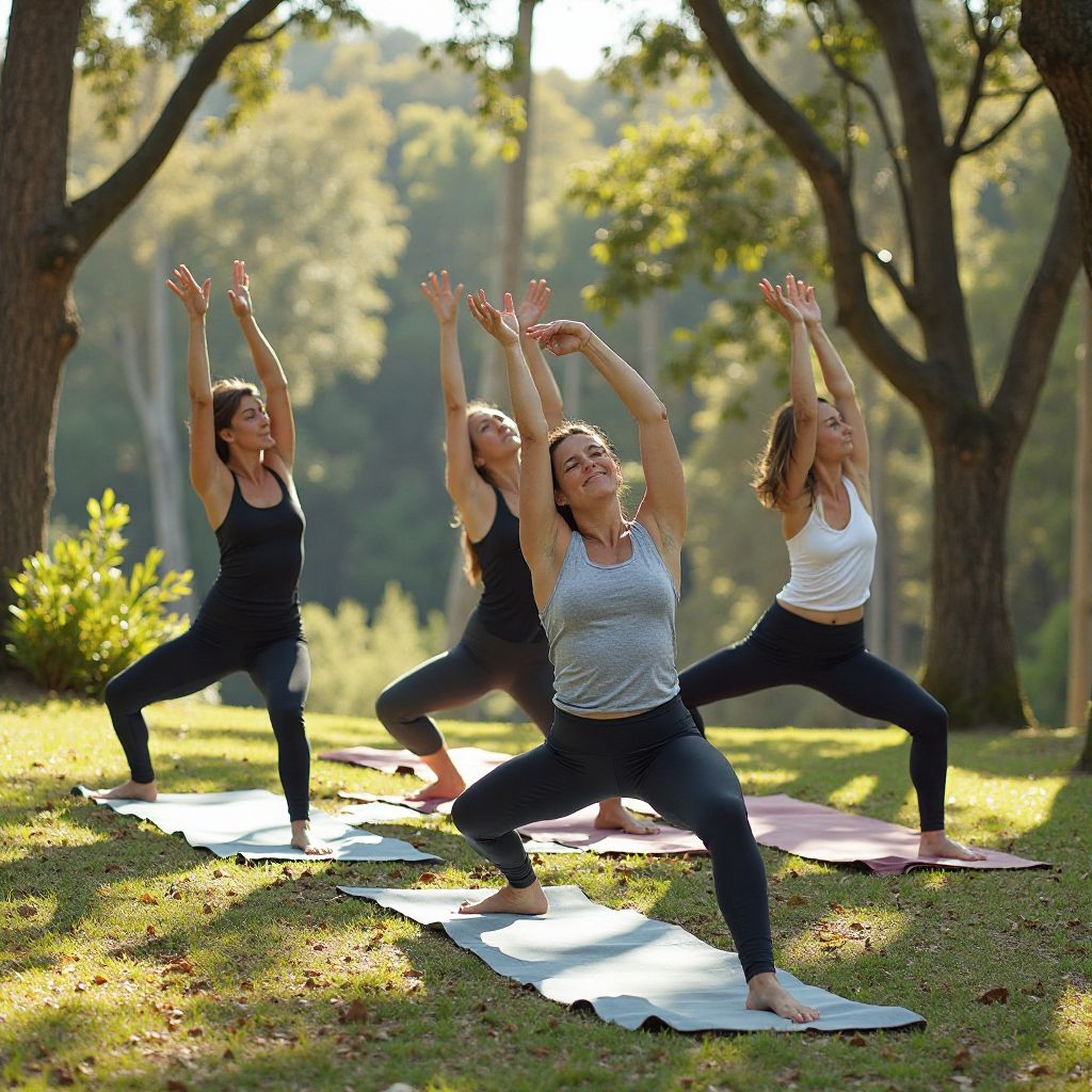 Park training session